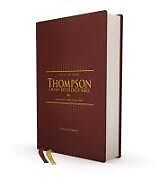 Livre Relié NKJV, Thompson Chain-Reference Bible, Hardcover, Red Letter, Comfort Print de Zondervan