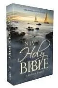 Kartonierter Einband NIV, Holy Bible, Larger Print, Economy Edition, Paperback, Blue, Comfort Print von Zondervan Zondervan