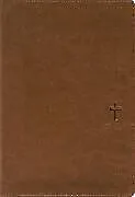 Leder-Einband NASB, Thinline Bible, Giant Print, Leathersoft, Brown, Red Letter, 1995 Text, Comfort Print von Zondervan
