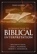 E-Book (epub) Introduction to Biblical Interpretation von William W. Klein, Craig L. Blomberg, Jr. Robert L. Hubbard