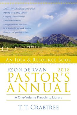 eBook (epub) Zondervan 2018 Pastor's Annual de T. T. Crabtree