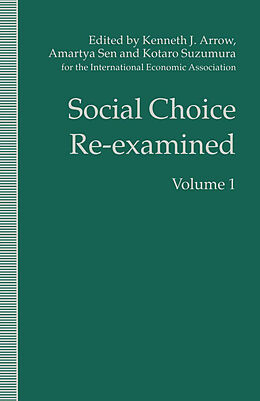 Fester Einband Social Choice Re-examined von Kotaro Suzumura