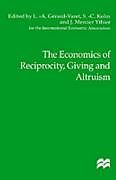 Fester Einband The Economics of Reciprocity, Giving and Altruism von Na Na