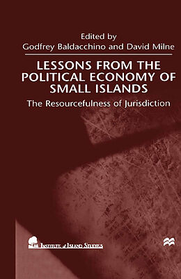 Fester Einband Lessons From the Political Economy of Small Islands von NA NA