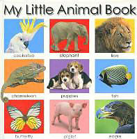 Pappband, unzerreissbar My Little Animal Book von Roger Priddy