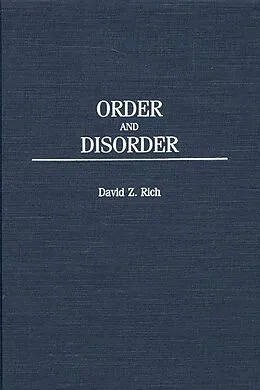 E-Book (pdf) Order and Disorder von David Rich