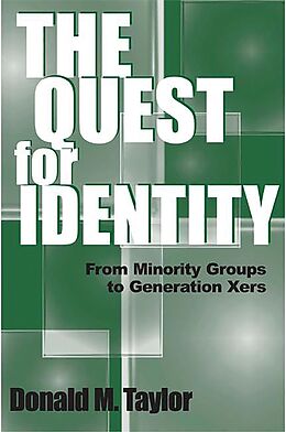 E-Book (pdf) The Quest for Identity von Donald M. Taylor