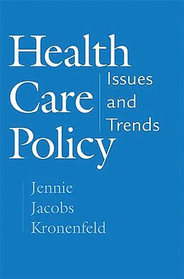eBook (pdf) Health Care Policy de Jennie Jacobs Kronenfeld