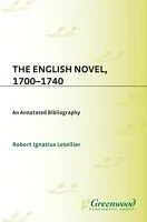 E-Book (pdf) English Novel, 1700-1740 von ROBERT LETELLIER