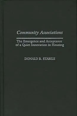E-Book (pdf) Community Associations von Donald R. Stabile