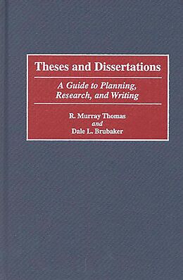E-Book (pdf) Theses and Dissertations von Dale L. Brubaker, R. Murray Thomas