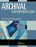 E-Book (pdf) Archival Information von Steven Fisher