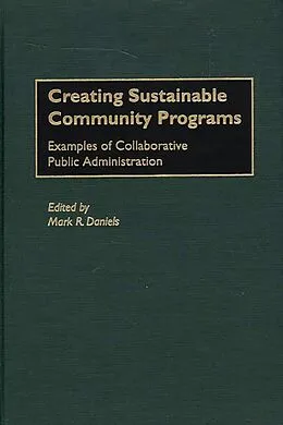 E-Book (pdf) Creating Sustainable Community Programs von Mark R. Daniels
