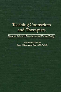 eBook (pdf) Teaching Counselors and Therapists de Karen Eriksen, Garrett McAuliffe