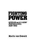 Couverture cartonnée Fighting Power de Martin Van Creveld