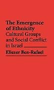 Livre Relié Emergence of Ethnicity de Eliezer Ben-Rafael