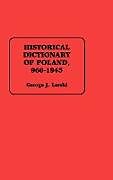 Historical Dictionary of Poland, 966-1945