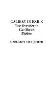 Livre Relié Caliban in Exile de Margaret Joseph