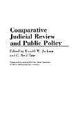 Livre Relié Comparative Judicial Review and Public Policy de 