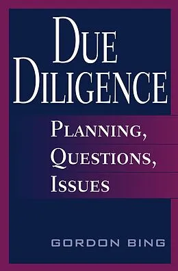 E-Book (pdf) Due Diligence von Gordon Bing