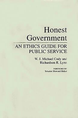 E-Book (pdf) Honest Government von W J Michael Cody, R. Lynn