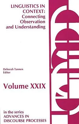 E-Book (pdf) Linguistics in Context--Connecting Observation and Understanding von Deborah Tannen