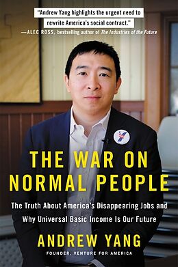 Couverture cartonnée The War on Normal People de Andrew Yang