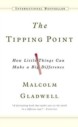 Couverture cartonnée The Tipping Point de Malcolm Gladwell