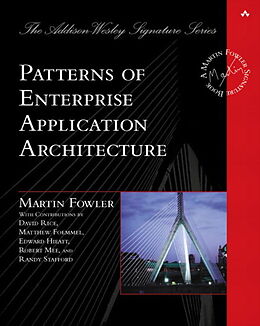 Livre Relié Patterns of Enterprise Application Architecture de Martin Fowler