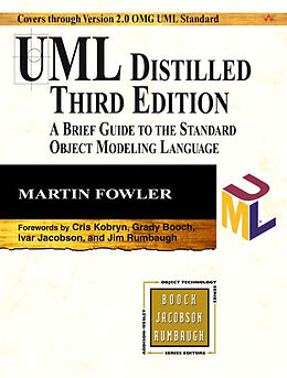 Couverture cartonnée UML Distilled de Martin Fowler