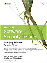 Couverture cartonnée Art of Software Security Testing, The de Chris Wysopal, Lucas Nelson, Dino Dai Zovi