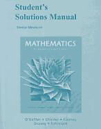 Kartonierter Einband Student Solutions Manual for Mathematics for Elementary School Teachers von Phares O'Daffer, Randall Charles, Thomas Cooney