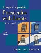 Fester Einband Graphical Approach to Precalculus with Limits von John Hornsby, Margaret L. Lial, Gary K. Rockswold