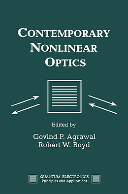 eBook (pdf) Contemporary Nonlinear Optics de Robert Boyd