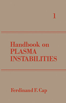 eBook (pdf) Handbook on Plasma Instabilities de Ferdinand Cap