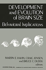 eBook (pdf) Development and Evolution of Brain Size de 