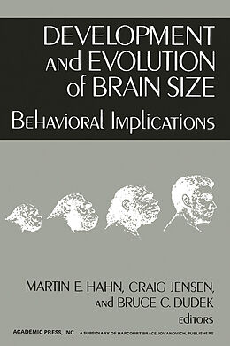 eBook (pdf) Development and Evolution of Brain Size de 