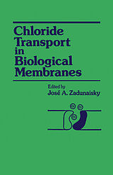 eBook (pdf) Chloride Transport in Biological Membranes de 