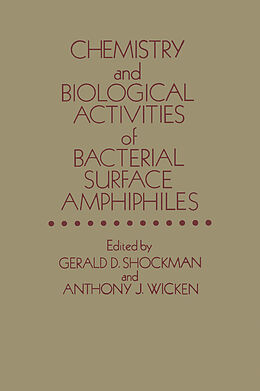 eBook (pdf) Chemistry and Biological Activities of Bacterial Surface Amphiphiles de 