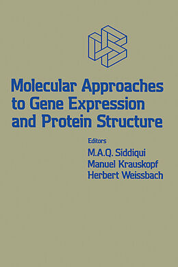 eBook (pdf) Molecular Approaches to Gene Expression and Protein Structure de 