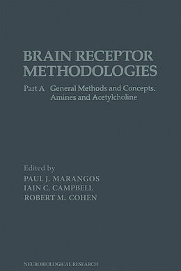 eBook (pdf) Brain Receptor Methodologies Pt A de 