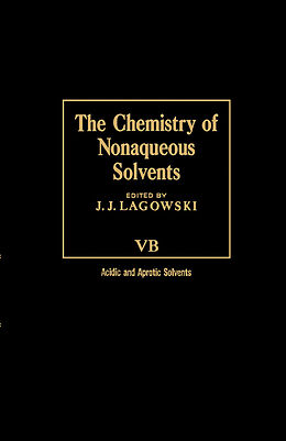 eBook (pdf) The Chemistry of Nonaqueous Solvents VB de 