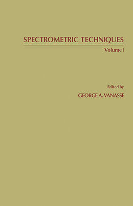 eBook (pdf) Spectrometric Techniques de 