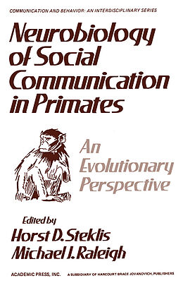 eBook (pdf) Neurobiology of Social Communication In Primates de 