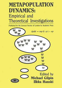 eBook (pdf) Metapopulation Dynamics: Empirical and Theoretical Investigations de 