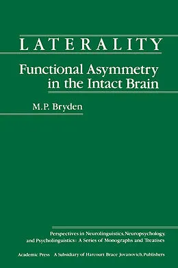 E-Book (pdf) Laterality Functional Asymmetry in the Intact Brain von M. Bryden