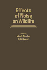 eBook (pdf) Effects of Noise On Wildlife de 