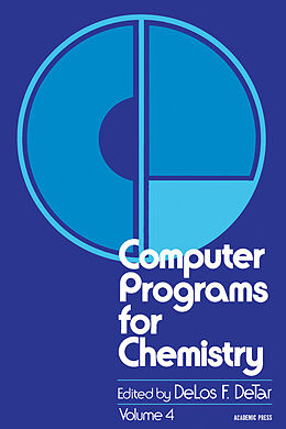 eBook (pdf) Computer Programs for Chemistry de 