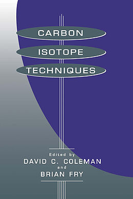 eBook (pdf) Carbon Isotope Techniques de 