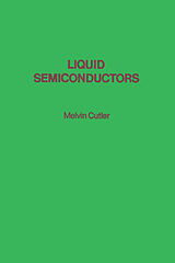 eBook (pdf) Liquid Semiconductors de Melvin Cutler